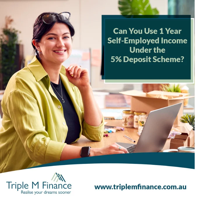 Can You Use Just One Year of Self-Employed Income When Applying Under a 5% Deposit Scheme